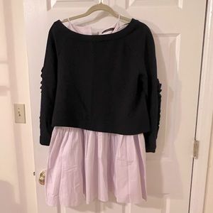 Zara Trafaluc Dress and Sweater Set